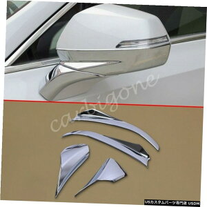 N[bL LfbNXT62020-2021ANZT[pN[obN~[[fBOgJo[ Chrome Rearview Mirror Moulding Trims Cover For Cadillac XT6 2020-2021 Accessory