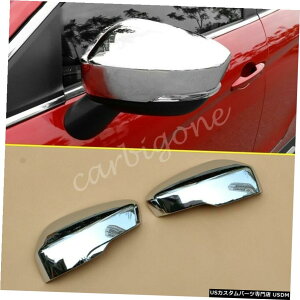 N[bL OHGNvXNX2018-2020pN[Ar[Jo[TCh~[g Chrome Rearview Cover Side Mirror Trims For Mitsubishi Eclipse Cross 2018-2020