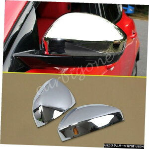 N[bL WK[E-Pace2018-2020ANZT[pN[GNXeAobN~[Jo[g Chrome Exterior Rearview Mirror Cover Trim For Jaguar E-Pace 2018-2020 Accessory
