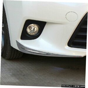 N[bL g^J[E1702014-2016 ABSN[tgop[R[i[veN^[Jo[p For Toyota Corolla E170 2014-2016 ABS Chrome Front Bumper Corner Protector Cover