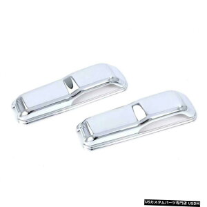N[bL W[vO[JLABSN[tgt[hfR[VgJo[p22018-2019 2pcs For Jeep Wrangler JL ABS Chrome Front Hood Decoration Trim Cover 2018-2019