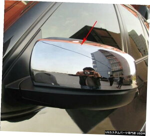 �N���[�����b�L New Chrome Rearview Mirror Trim Cover for BMW X5 E70 2008-2013 X6 E71 09-12 �y���s�A���i�z