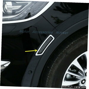 N[bL J[MKX2016 2017 2018 19 New Chrome Front Wheel Turn Signal Cover Trim For Lincoln MKX 2016 2017 2018 19