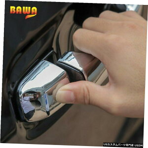 N[bL Exterior Door Grab Handle Decor Cover Trim Accessories For Toyota 4Runner 2017+
