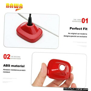 N[bL Radio FM AM Signal Antenna Base Decor Cover Trim for Ford F150 SVT RAPTOR 09-15