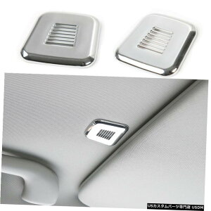 N[bL W[vRpX2017N[CeA}CNXeIXs[J[Jo[g For Jeep Compass 2017 Chrome Interior Microphone Stereo Speaker Cover Trim Decor