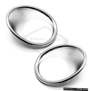 N[bL tBbg2007-2009z_CR-VtFCXtgCRVN[tHOCgJo[ɂ͓Kł܂ Fit 2007-2009 Honda CR-V Can not fit for Facelift CRV Chrome Foglight Covers