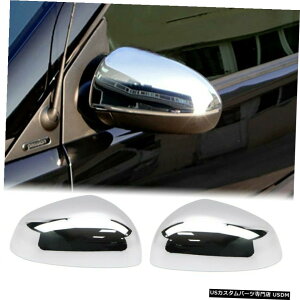 N[bL xcX}[gtH[c[4532015-2017N[gpAr[TChEBO~[Jo[ Rearview Side Wing Mirror Cover for Benz Smart Fortwo 453 2015-2017 Chrome Trim