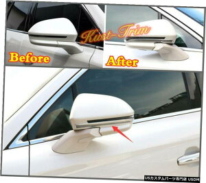 N[bL J[MKX2016- 2018ABSN[hAobN~[XgbvJo[g* 2PCS For Lincoln MKX 2016- 2018 ABS Chrome Door Rearview Mirror Strip Cover Trim*2PCS