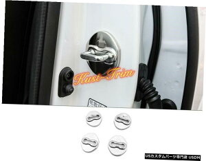 N[bL OHGNvXNX20182020XeXhAbNیJo[4 FOR Mitsubishi Eclipse Cross 2018 2020 Stainless Door Lock Protective Cover 4pcs