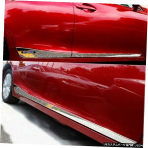N[bL NTXCT200H2011-2016XeCN[{fBhATCh[fBOg4PCSptBbg FIT For Lexus CT200H 2011-2016 Stainles Chrome Body Door Side Molding Trims 4PCS