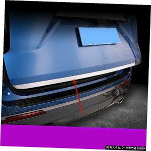 �N���[�����b�L �t�H�[�h�G�N�X�v���[���[2020-2021�p�N���[�����A�g�����N���b�h�e�[���Q�[�g���[���f�B���O�J�o�[�g���� Chrome Rear Trunk Lid Tail Gate Molding Cover Trim For Ford Explorer 2020-2021
