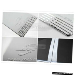 N[bL Chrome B Pillar Post Garnish Cover Trim K845 for RENAULT 2008-2015 Koleos QM5