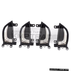 N[bL OEM Genuine Inner Chrome Door handle Catch Set for HYUNDAI 2011-2016 Elantra MD