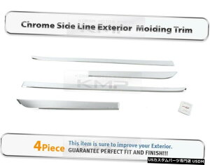 �N���[�����b�L Side Door Chrome Skirt Under Line Molding Trim D034 for HYUNDAI 2011-16 Elantra �y���s�A���i�z
