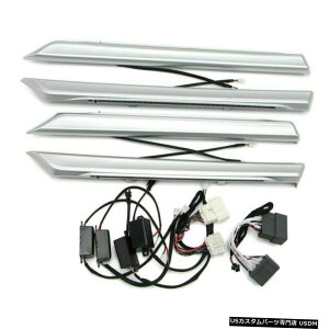 N[bL For Honda Civic 2016-2019 Atmosphere Light Chrome LED Strip Door Lamp Ambient