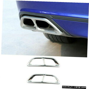 N[bL z_AR[h2018-2020ɓKN|Ae[GL][Xg}t[`bvpCv Chrome Steel Rear Tail Exhaust Muffler Tip Pipe Fit For Honda Accord 2018-2020