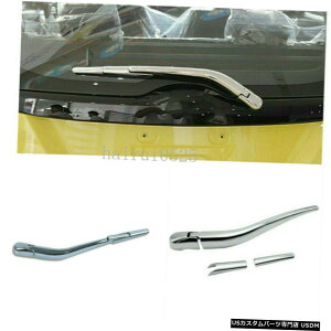 N[bL N[AEBhECCp[Jo[fR[Vz_tBbgWY2014-2020ɓK Chrome Rear Window rain Wiper Cover decoration Fit For Honda Fit Jazz 2014-2020