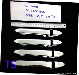 N[bL N[4drnhnhJo[gtBbgz_WYtBbgGk5drnb`obN20142015 Chrome 4dr Handle Hand Cover Trim Fits Honda Jazz Fit Gk 5dr Hatchback 2014 2015
