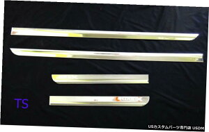 �N���[�����b�L CHROME SIDE FENDER 4 DOOR COVER TRIM FOR ISUZU MU-X MUX 4DR SUV 2WD 4WD 2014-'15 �y���s�A���i�z