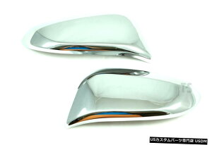 N[bL Chrome Lh Rh Wing Mirror Side Door Cover Fits Toyota New Fortuner Suv 4dr 15 17