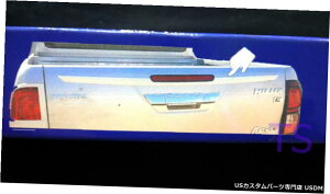 �N���[�����b�L Chrome Line Tailgate Brake Accent Cover Fits Toyota Hilux Revo M70 M80 2015 17 �y���s�A���i�z