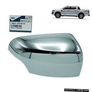 N[bL Wing Side Mirror Cover Chrome No Signal RH Genuine Fit Ford Ranger T6 2015 - 17