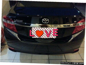 N[bL Chrome Trunk Upper Lid Tailgate Replacement Fits Toyota Vios Sedan 2013 Genuine