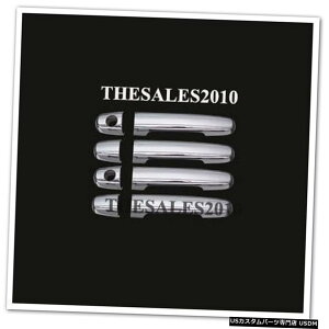 N[bL CHROME 4 DOOR HANDLE HAND COVER FOR TOYOTA HILUX VIGO CHAMP SR5 MK6 2005-2014