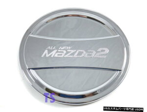N[bL CHROME OIL TANK FUEL CAB COVER FOR MAZDA 2 MAZDA2 4DOOR SKY ACTIVE SEDAN 2015