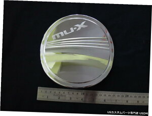 クロームメッキ Chrome Fuel Oil Cap Tank Door Cover Trim For Isuzu Mu-X 2014 Suv V.1