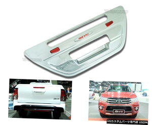 N[bL g^nCbNX{SR5M70 2018pN[Ae[e[Q[gnhJo[J Chrome Rear Tail Tailgate Handle Cover Camera For Toyota Hilux Revo SR5 M70 2018
