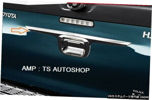 N[bL N[e[Q[ggNJo[gp[cg^nCbNXr[S`v2012 Chrome Tailgate Trunk Cover Trim Genuine Parts For Toyota Hilux Vigo Champ 2012