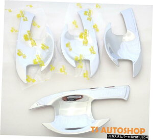 N[bL Chrome4drnh{ECT[gJo[MitsubishiTriton 2015 4 Door Truck V.2ɓK Chrome 4dr Handle Bowl Insert Cover Fits Mitsubishi Triton 2015 4 Door Truck V.2