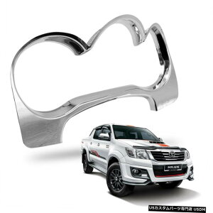 N[bL CeA_bV{[h[^[Jo[gN[g^nCbNXr[S`v11-14 Interior Dashboard Meter Cover Trim Chrome For Toyota Hilux Vigo Champ 11 - 14