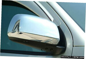 N[bL N[TChLH + RH~[Jo[tBbgg^nCbNXr[SSR5MK6sbNAbv2005-2011 CHROME SIDE LH+RH MIRROR COVER FITS TOYOTA HILUX VIGO SR5 MK6 PICK UP 2005-2011
