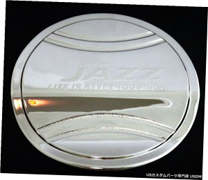 クロームメッキ クロームフューエルオイルキャップタンクカバートリムNEWHONDA JAZZ FIT 5DOOR HATCHBACK 2014 V.1 CHROME FUEL OIL CAP TANK COVER TRIM NEW HONDA JAZZ FIT 5DOOR HATCHBACK 2014 V.1