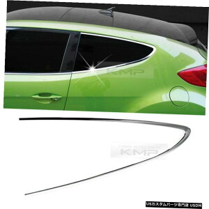 N[bL q_C2011-2017xX^[pɎcꂽN[Cs[K[jbV[fBOJo[g Chrome C Pillar Garnish Molding Cover Trim Left for HYUNDAI 2011-2017 Veloster