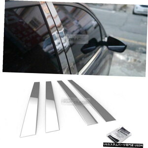 �N���[�����b�L Stainless Steel Chrome Window Pillar Molding 4P For HYUNDAI 1999-2005 Sonata EF �y���s�A���i�z