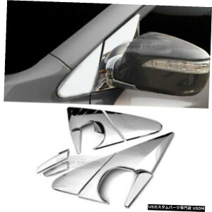 �N���[�����b�L Chrome Side Mirror Holder Bracket Molding Cover For HYUNDAI 2010-15 Tucson ix35