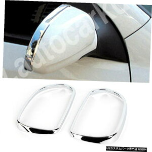 �N���[�����b�L Chrome Mirror Cover Border Garnish Molding K-376 For HYUNDAI 01-06 Elantra / XD