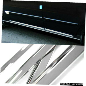 N[bL N[TChXJ[ghACVK[jbV[fBOgJo[4ACURAJ[p Chrome Side Skirt Door Line Sill Garnish Molding Trim Cover 4Pcs for ACURA Car