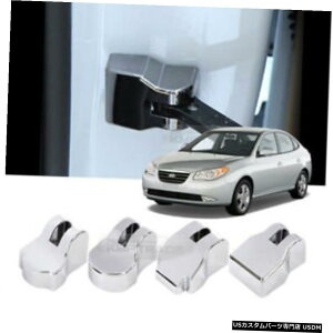 �N���[�����b�L �h�A�`�F�b�J�[�J�o�[HooK�K�[�j�b�V���N���[�����[���f�B���OforHYUNDAI 2007-2010 Elantra HD Door Checker Cover HooK Garnish Chrome Molding for HYUNDAI 2007-2010 Elantra HD �y���s�A���i�z
