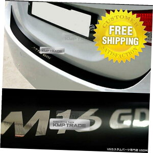 N[bL Aop[veN^[fJ[XebJ[q_C11-16GgMDpubNN[ Rear Bumper Protecter Decal Stickers Black Chrome for Hyundai 11-16 Elantra MD