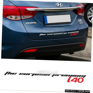 �N���[�����b�L �X���[�K���f�ރf�J�[���X�e�b�J�[6�F�q�����_�C2012-2018i40���S���T���[�� Slogan Material Decal Sticker 6 Colors for HYUNDAI 2012 - 2018 i40 Wagon Saloon