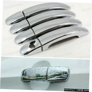�N���[�����b�L New! 4-Door Chrome Door Handle Cover Trim Modelling for 13-14 Frod Escape Kuga