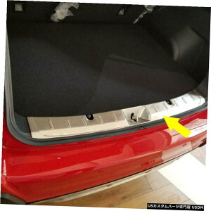 クロームメッキ Stainless Steel Rear Bumper Sills Plate Cover fits Subaru Crosstrek/XV 2018-2020