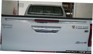 N[bL Line Tailgate Brake Accent Cover Chrome Fit Toyota Hilux Revo SR5 M80 2015 2017