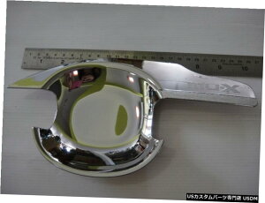 �N���[�����b�L CHROME 4 DOOR HANDLE BOWL INSERT COVER TRIM FOR NEW ISUZU MU-X 2014 SUV V.1 OP/2 �y���s�A���i�z