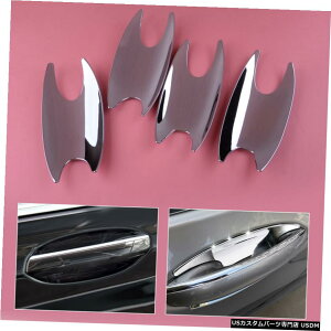 �N���[�����b�L Car Side Door Handle Bowl Cover Trim Chrome Fit For BMW 7 Series G11 G12 2016-17 �y���s�A���i�z
